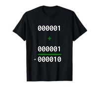 1+1=10 Binario Matemáticas Broma Programador Humor Camiseta