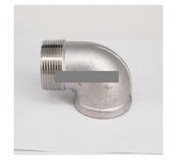 1-1/2" BSP Female to Male Thread 304 Stainless Steel 90 Degree Elbow Connector Pipe Fitting water oil air