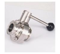1-1/4" 32mm SS304 Stainless Steel 1.5" Tri Clamp Valve Brew Beer Dairy Product