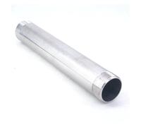 1-1/4" BSP Equal Male Thread Length 300mm 304 Stainless Steel Long Straight Pipe Fitting Connector Adapter