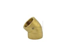 1-1/4" BSPP Euqal Female Brass 45 Degree Elbow Pipe Fitting Coupler Connector Water Gas Oil