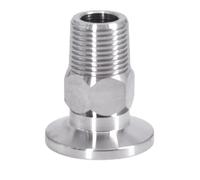 1-1/4" BSPT Male Female x KF 16 25 40 50 Vacuum Tri Camp Hex SUS 304 Stainless Steel Pipe Fitting(KF50 K75mm,BSPT FEMALE_1-1/4")