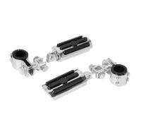 1 1/4 Pulgadas 32 mm de pie para el pie de la Motocicleta Pegs de pie de pie Compatible con Electra Ultra Flhtcu Highway Motor Guard(Small Clamp Footpeg)