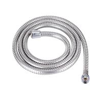 1/1.5/2m PVC Handheld Shower Head Hose Flexible Anti Winding Explosion-proof Water Tube Bathroom Faucet Hose Extension Pipe(Type B-2m)