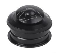 1 1/8 sin rosca para auriculares de 44 mm con rodamientos ocultos sellados para un paseo sin costuras (negro)