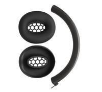 1. 1 par de almohadillas de repuesto HD450BT, auriculares de juego con cancelación de ruido, almohadillas suaves de esponja de repuesto