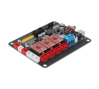 1.1 Placa Controladora para CNC Router 1610 2418 3018 con Soporte Doble Y A4988 Controlador de Motor Paso a Paso 12-36V Entrada Conexión USB Chip 328P para XYZ Engravin