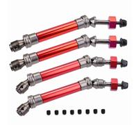 1 10 escala 4x4 Estampida VXL 2WD RC CAR ACERO DE ACERO Conjunto de eje de accionamiento 6851R 6851X 6852R 6852x Compatible con modelos de estilo Set de eje trasero de servicio pesado Juego(Rear)