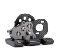 1/10 Modelo Coche trepador aleación de Chasis de competición para Crawler RC 1/10, chasis Comp Cheater Rigs, transmisión LCG Paso 32, Caja Cambios con sobremarcha del 29% y 17(A)