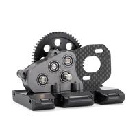 1/10 Modelo Coche trepador aleación de Chasis de competición para Crawler RC 1/10, chasis Comp Cheater Rigs, transmisión LCG Paso 32, Caja Cambios con sobremarcha del 29% y 17(B)