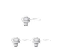 1-10 piezas de válvula de aire, tapa de boquilla de válvula de aire, válvula de aire, bote inflable, tapones de aire en espiral, tapón de colchón de aire de repuesto para embarcaciones neumáticas(3pcs