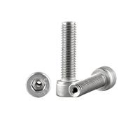 1-10 piezas M2.5/M3/M4/M5/M6/M8/M10/M12/M16 acero inoxidable 304 tornillos con cabeza cilíndrica y casquillo hexagonal con orificios de ventilación, M5x10mm