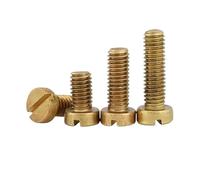 1/10 piezas M5 M6 M8 M10 Tornillo de cabeza cilíndrica ranurada latón(30mm,M8-1pcs)