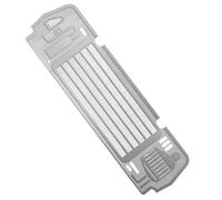 1/10 RC Car Car Metal DE Metal Cubierta del radiador Radiador Part Compatible con vehículos de rastreadores de Control Remoto a Escala 1/10 a Escala 1/10