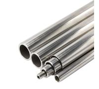 1-10 Uds 304 Capilar Redondo De Acero Inoxidable 250mm 500mm De Largo Tubo Recto Sin Costura 4x3mm/6x4mm/8x6mm/10x8mm/10x9mm/12x11mm(500mm,4mmx3mmx5pcs)