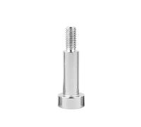 1-10 Uds 304 Tornillos De Hombro De Rodillo De Cabeza Hexagonal De Acero Inoxidable Tornillo De Rodamiento M3 M4 M5 M6 M8 M10 M12(65mm,D8x M6 (5pcs))