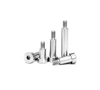 1-10 Uds M2 .5 M3 M4 M5 M6 M8 M10 M12 304 Hexagonal De Acero Inoxidable Tapa Cabeza Allen Hombro Rodamiento Rodillos Tornillo(8mm,5Pcs 5-M4)