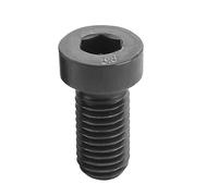 1/10 Uds M3 M4 M5 M6 M8 M10 M12 M16 DIN7984 grado 8, acero negro Allen hexagonal zócalo fino corto perfil cabeza tornillo perno(45mm,2pcs M12)