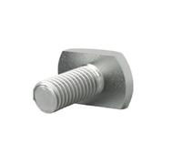 1-10 Uds M5 M6 M8 M10 M12 GB37 304 A2-70 tornillo de cabeza de martillo tipo T de acero inoxidable for pista de inglete de riel de canal con ranura en T(35mm,1pc M12)