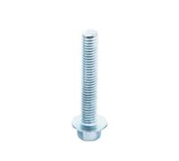 1-10 Uds M5 M6 M8 M10 M12 GB5787 Pernos De Brida Hexagonales Externos Tornillos Chapados En Zinc Grado 8(70mm,M8 2pcs)