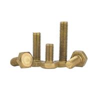1~10 Uds tornillos de cabeza hueca de latón tornillos de cabeza hueca de rosca métrica M3 M4 M6 M8 M10 M12(90mm,M12(1pcs))