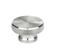 1-10 Uds. Tuerca de Mano de Acero Inoxidable 304 GB806 Tuerca de Pulgar moleteada de Cabeza Alta Clavo Decorativo publicitario M2 M2.5 M3 M4 M5 M6 M8 M10(Blind Hole,M2.5 10PCS)