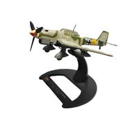 1/100 para El Bombardero En Picado Alemán JU87 Stuka Modelo De Aleación JU-87 Juguete Colección Exhibición Decoración Aficionados Militares