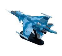 1: 100 para El Modelo De Avión Ruso Sukhoi Cy-34 Su-34 SU34 Fullback Aleación Decorativo Juguete Aficionados Militares