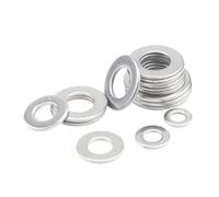 1-100 piezas Arandelas planas M2 .5 M3 M4 M5 M6 M8 M10 M12 M14 M16 M18 M20 M22 M27 Juntas de arandela plana Arandelas Metalicas(M3x9x0.8 100pcs)