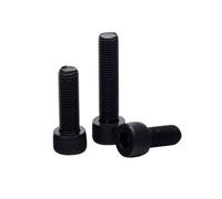 1-100 piezas M1.6/M2/M2.5/M3/M4/M5/M6/M8/M10/M12/M14/M16/M18/M20/M22/M24 acero al carbono de alta resistencia grado 12.9 tornillos de rosca completa con cabeza de copa y casquillo hexagonal, M10x100mm