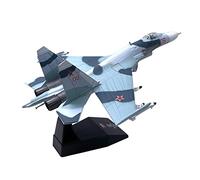 1:100 Sukhoi Su-27 Modelo de Avión de Fundido a Presión Militar Colección de Juguetes, Un Su-27, 22x14.7x5.9cm