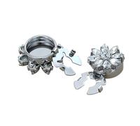 1/10pcs For Women, Crystal Detachable Clip On para manualidades, bodas(2.2cm,1pc)
