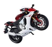 1:12 Aleación Die Cast Boy Motocicleta Modelo De Juguete Colección Vehículos Autobike Shork-Absorber Off Road Autocycle Juguetes Coche para Yamaha YZFR1