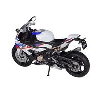 1:12 BMW S1000RR 2021, Modelo De Motocicleta Deportiva De Aleación, Juguete De Metal Fundido A Presión, Carreras Callejeras