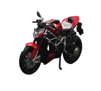 1/12 Du Kadi Street Overlord, Modelo De Motocicleta De Carreras De Aleación, Modelo De Motocicleta De Calle De Metal Fundido A Presión