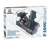 1:12 Italeri F-104 G Cockpit Kit IT2991 Modellino