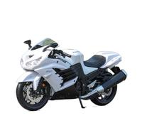 1:12 Kawasaki Ninja ZX-14R, Modelo De Motocicleta De Carreras De Aleación, Simulación De Fundición A Presión, Motocicleta De Calle De Metal