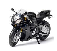 1:12 Motocicleta Locomotora Modelo Aleación Colección Adornos Metal Amortiguador Juguete Coche Niño para BMW S1000RR