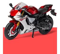 1/12 Motocicletas De Carreras Aleación Modelo Motocicleta Amortiguadores Colección Coche Juguete Chico Regalo para Yamaha YZF-R1