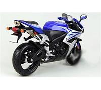 1:12 para CBR600RR CBR 600RR Ensamblar DIY Motocicleta Modelo De Bicicleta Juguete Azul para Regalos Niños Colección Adultos