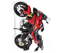 1:12 para Ducati MTS Enduro Racing Motocicletas Aleación Modelo De Motocicleta Amortiguadores Colección Juguete Coche Chico Regalo