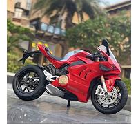 1/12 para Ducati Panigale V4S Corse Aleación De Carreras Motocicleta Metal Campo A Través Modelo Colección Juguete para Niños Regalo