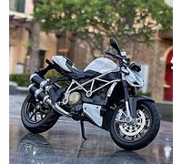 1/12 para Ducati Panigale V4S Corse Aleación De Carreras Motocicleta Metal Campo A Través Modelo Colección Juguete para Niños Regalo