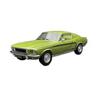 1:12 para Ford Mustang GT 1968 Coche De Simulación De Aleación De Metal Modelo Adulto Niño Hobby Ornamento Colección Recuerdo