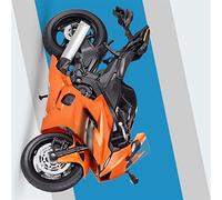 1:12 para Yamaha YZF-R6 2020 Modelo Diecast Motocicleta De Viaje Alta Resistencia Aleación Juguete Coche Colección Chico Regalo
