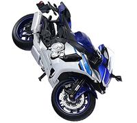 1/12 para Yamaha YZFR1 Aleación Fundida A Presión BoyMotorcycle Modelo De Juguete Colección Vehículos Autobike Shork-Absorber Off Road Autocycle Boy Toys Car