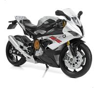 1/12 S1000RR Motocicleta Modelo Juguete Mini Aleación Metal Diecast Motocicleta Modelo Plata Motocicleta Modelo Juguete Deporte Motocicleta Racing Modelo Colección Regalo para los hombres Kid Boy