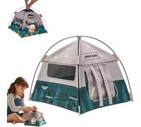 1:12 Scale Miniature Camping Tent, 7.2 Inch Realistic Doll House Tent, Portable Movable Handmade Mini Tents for Diorama Displays,Photography Props,Christmas Birthday Gifts Decor