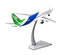1:120 Apto para Airlines C919, Modelo De Aleación Fundida A Presión, Avión Coleccionable con Tren Aterrizaje Base Juego de Pasatiempos en Miniatura