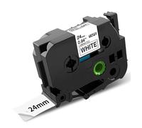 1-12PK Tz 24mm cinta de etiquetas laminada, Compatible Brother TZe-651 TZe-251 TZe151-751 Tze cinta de 1 pulgada for p-touch D600 P710BT P700(1PK)